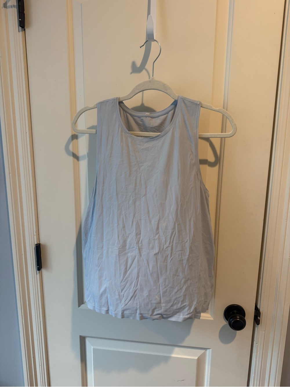 Lululemon Light Blue Women's Run On Tank Top